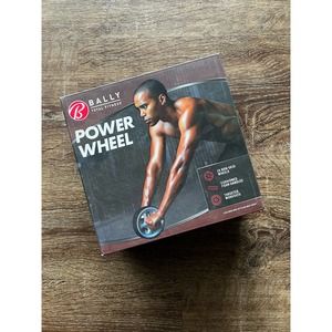 NWT Bally Total Fitness Power Wheel Black
